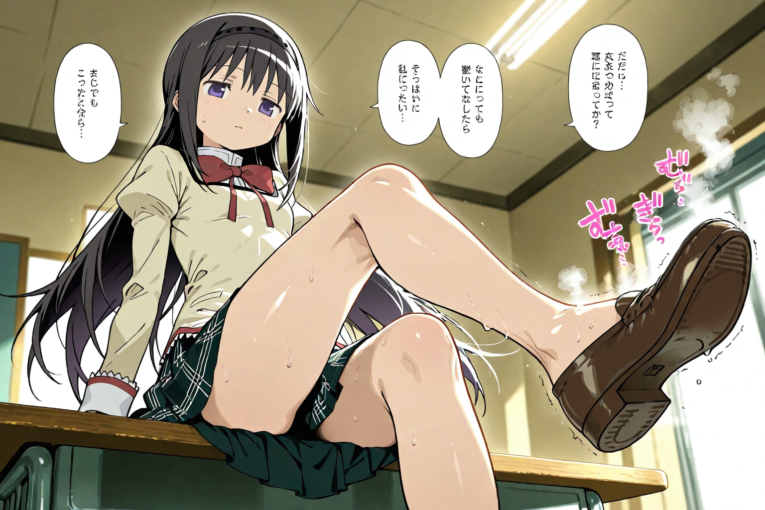 蒸れ足 | の人気AIイラスト・グラビア