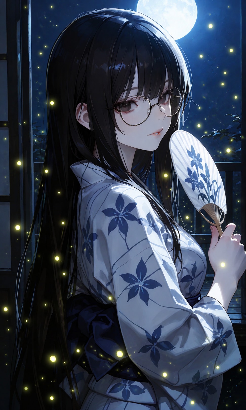ゆりの蛍狩り