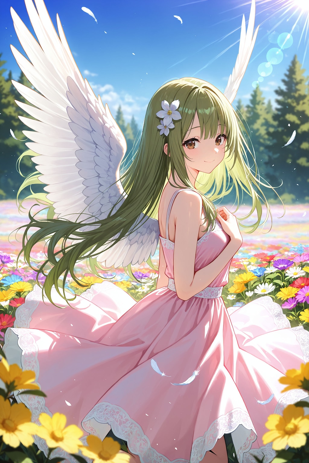 天使さん頑張ります