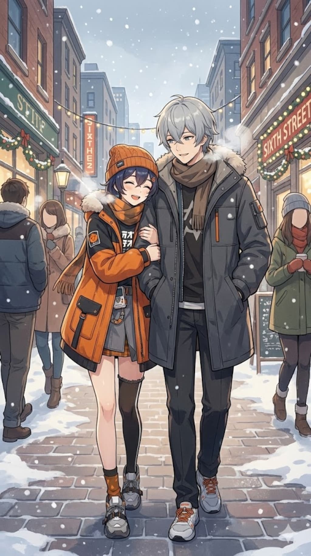 冬のプロキシ兄妹