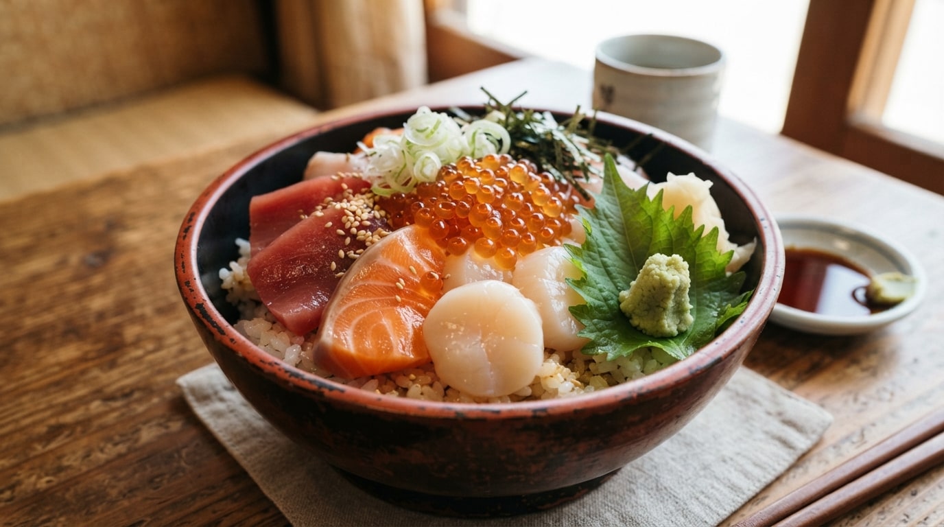海鮮丼