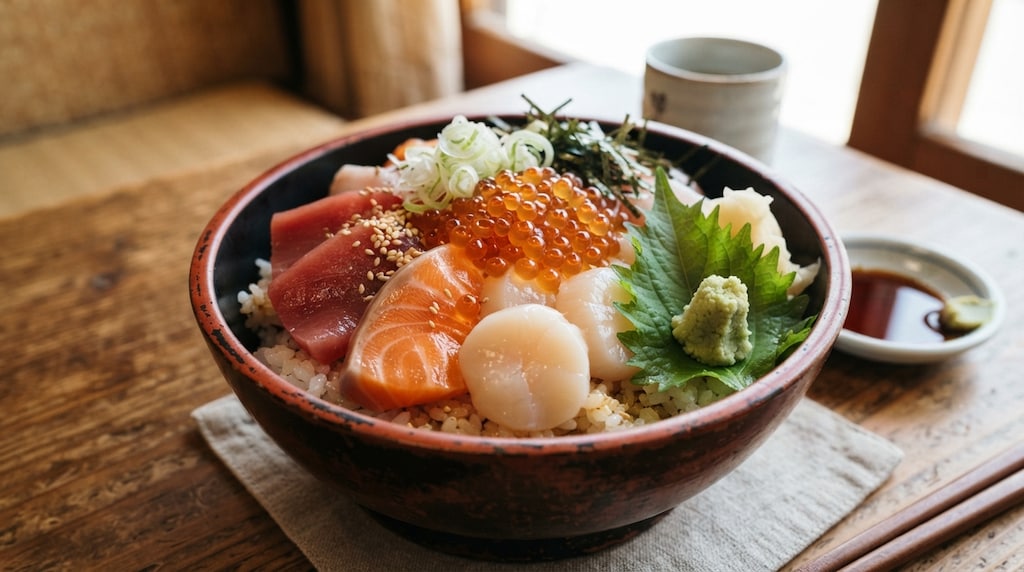 海鮮丼