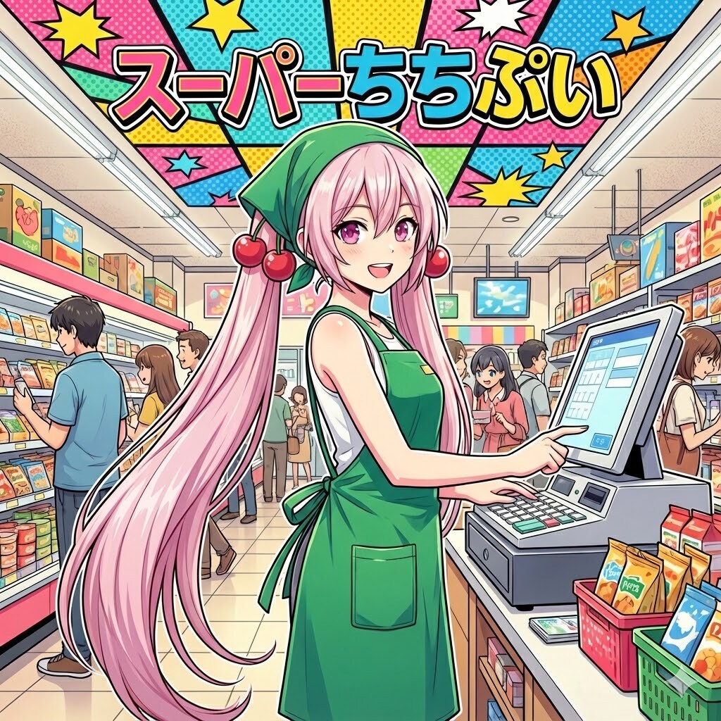 桜ミクさんがバイト