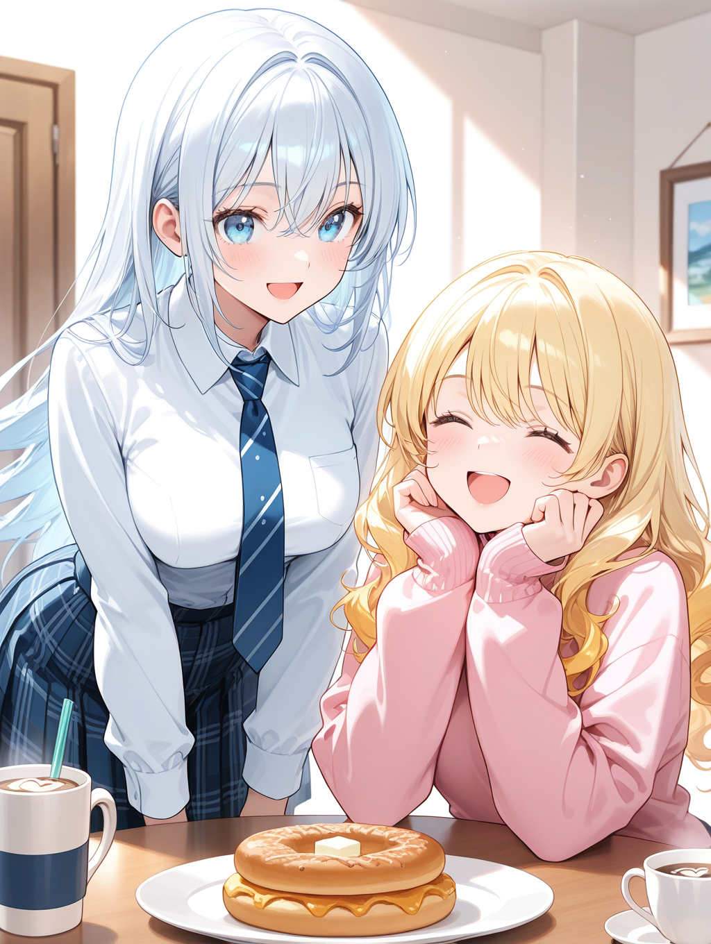 解釈違いちゃんとツーショット | の人気AIイラスト・グラビア