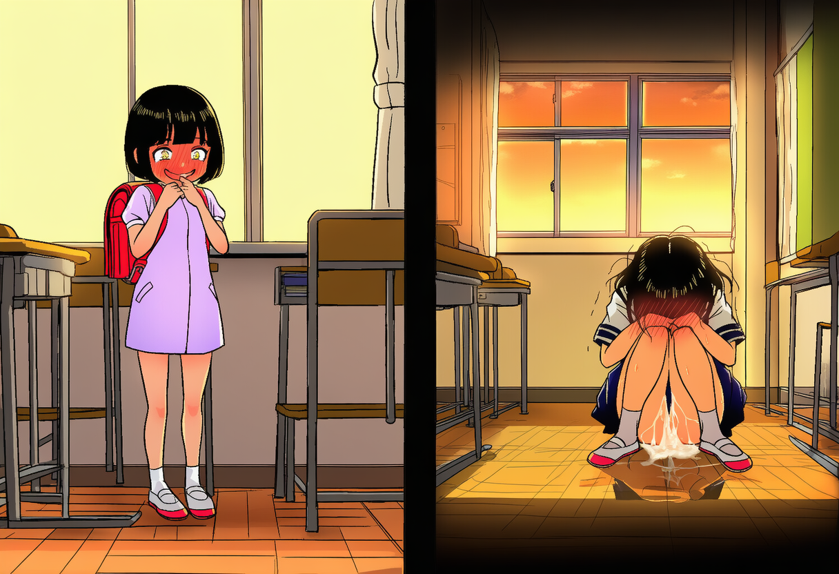 見ちゃいけないものを見ちゃったみたい