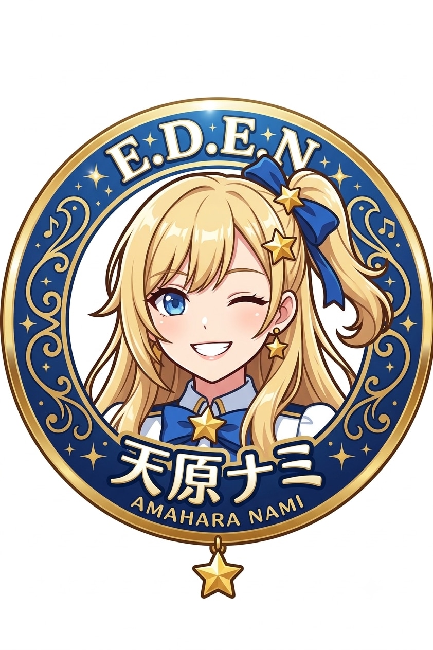 ナミちゃんのロゴ