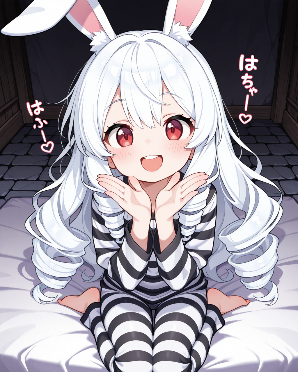 ドリルヘアーのうさぎちゃん！！