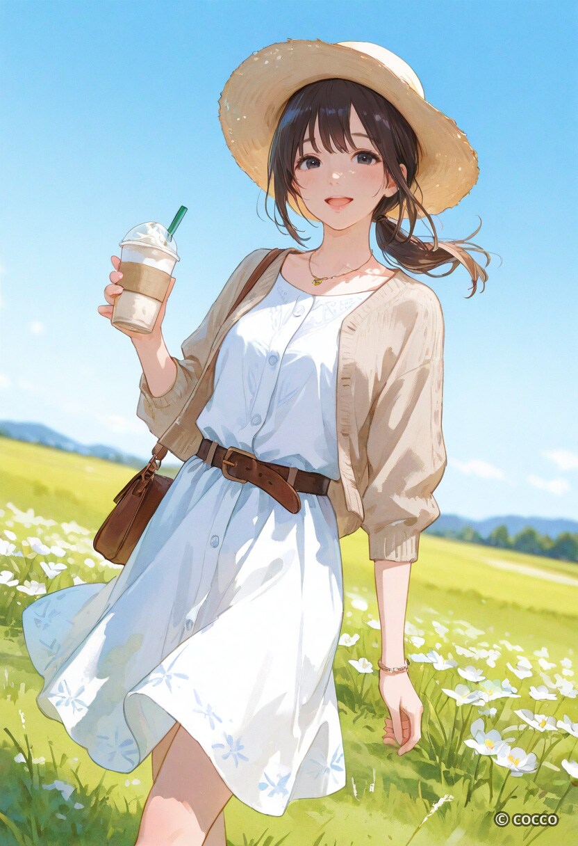 花の園を散策