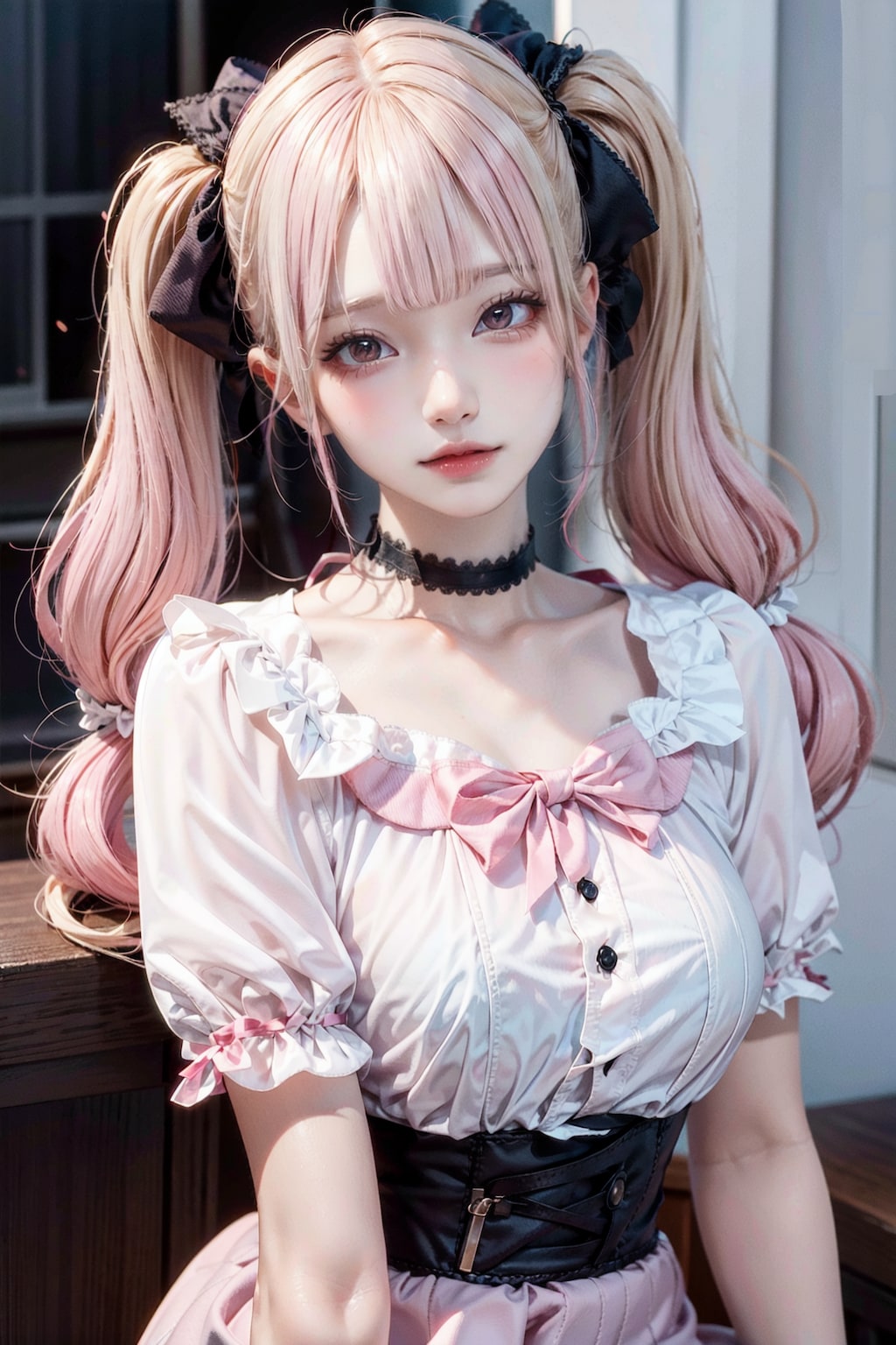 Blonde twintail 3
