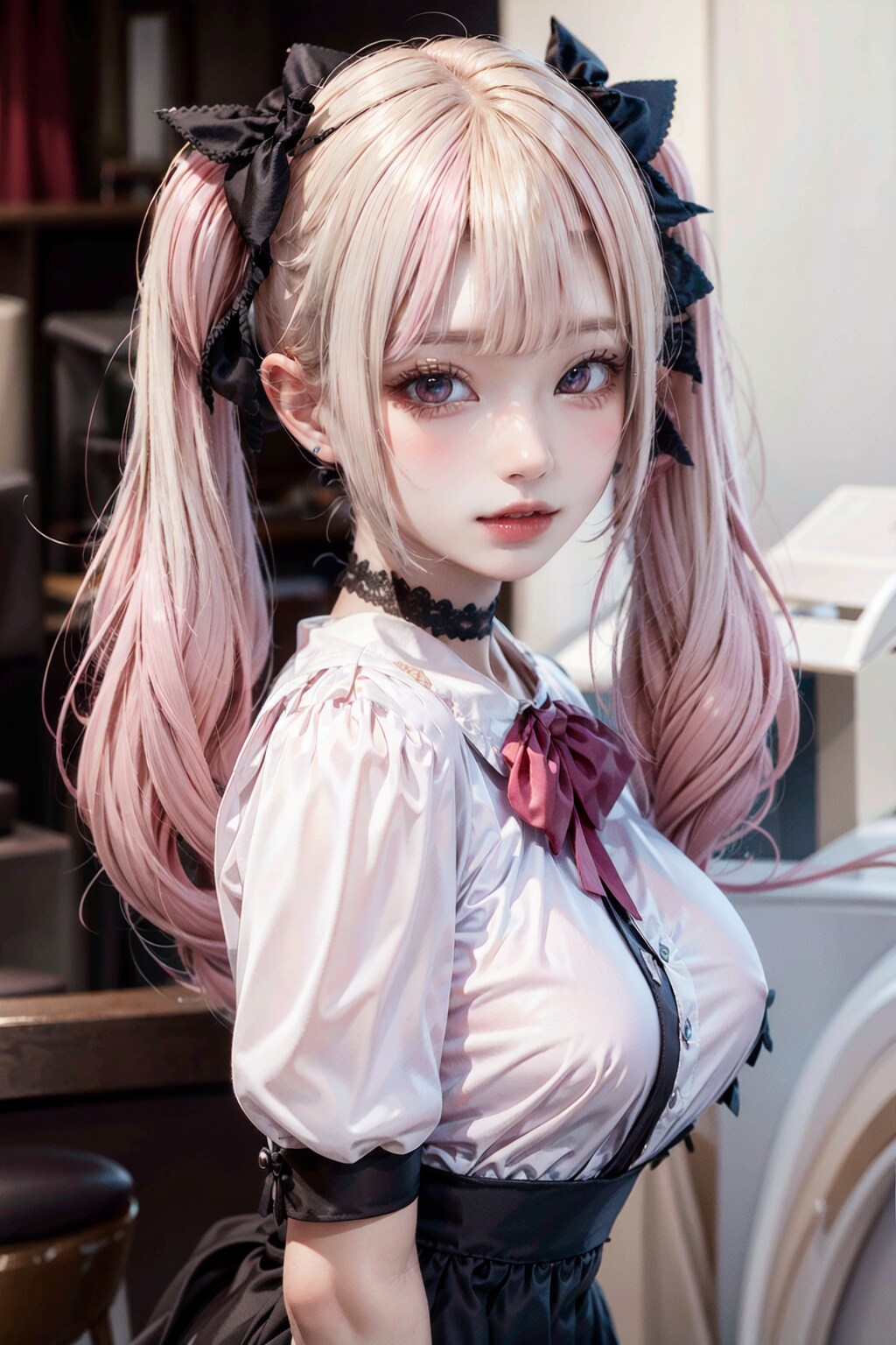 Blonde twintail 3