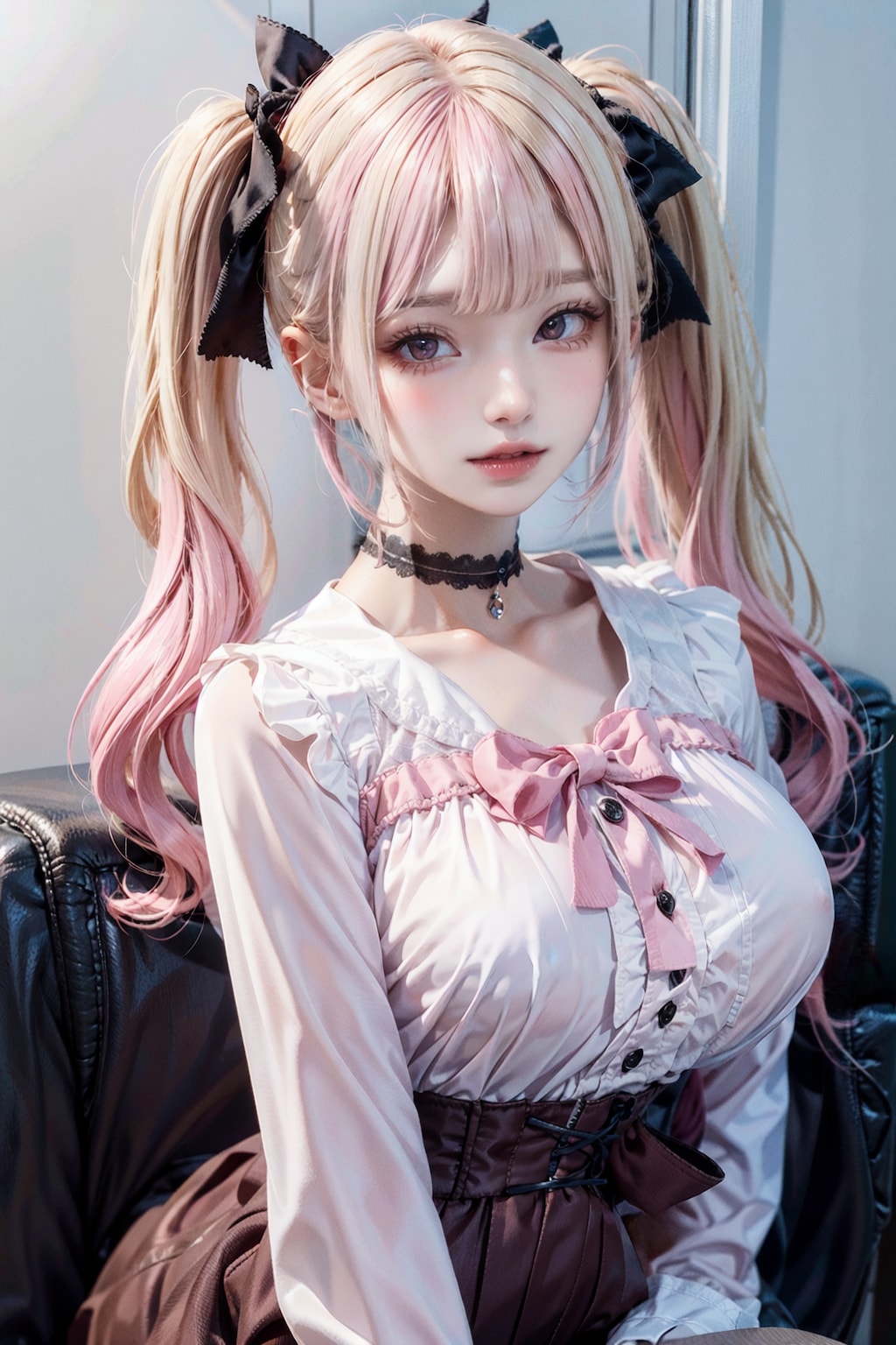 Blonde twintail 3