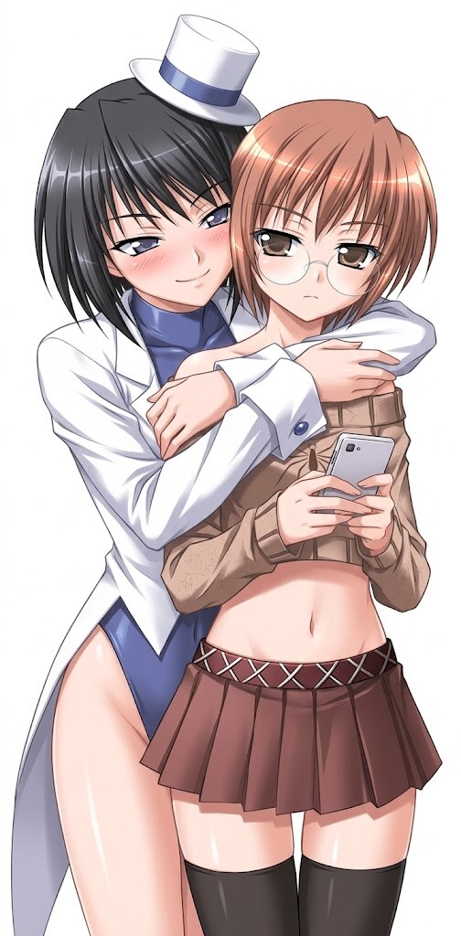 濃すぎる相方にウザ絡みされてる子⊂⌒~⊃｡ω｡)⊃