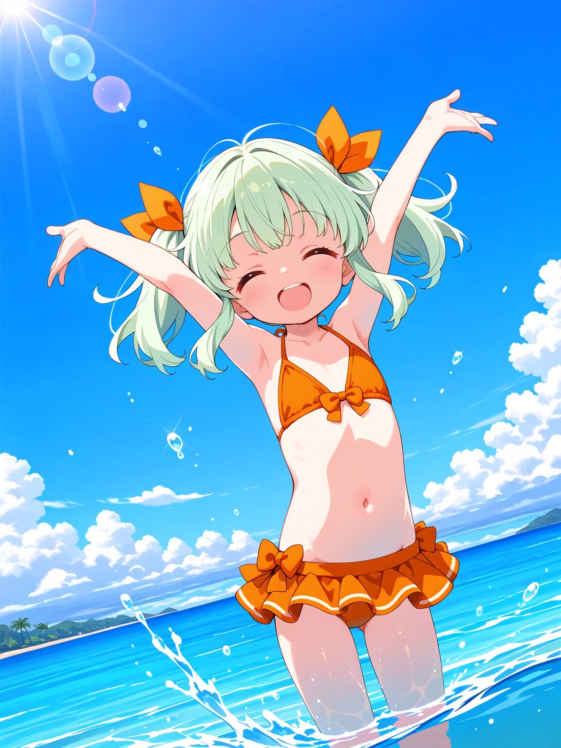 南国リゾート2日目りおちゃん