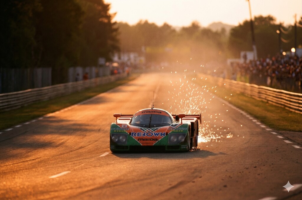 1991年ル・マンを制した55号車