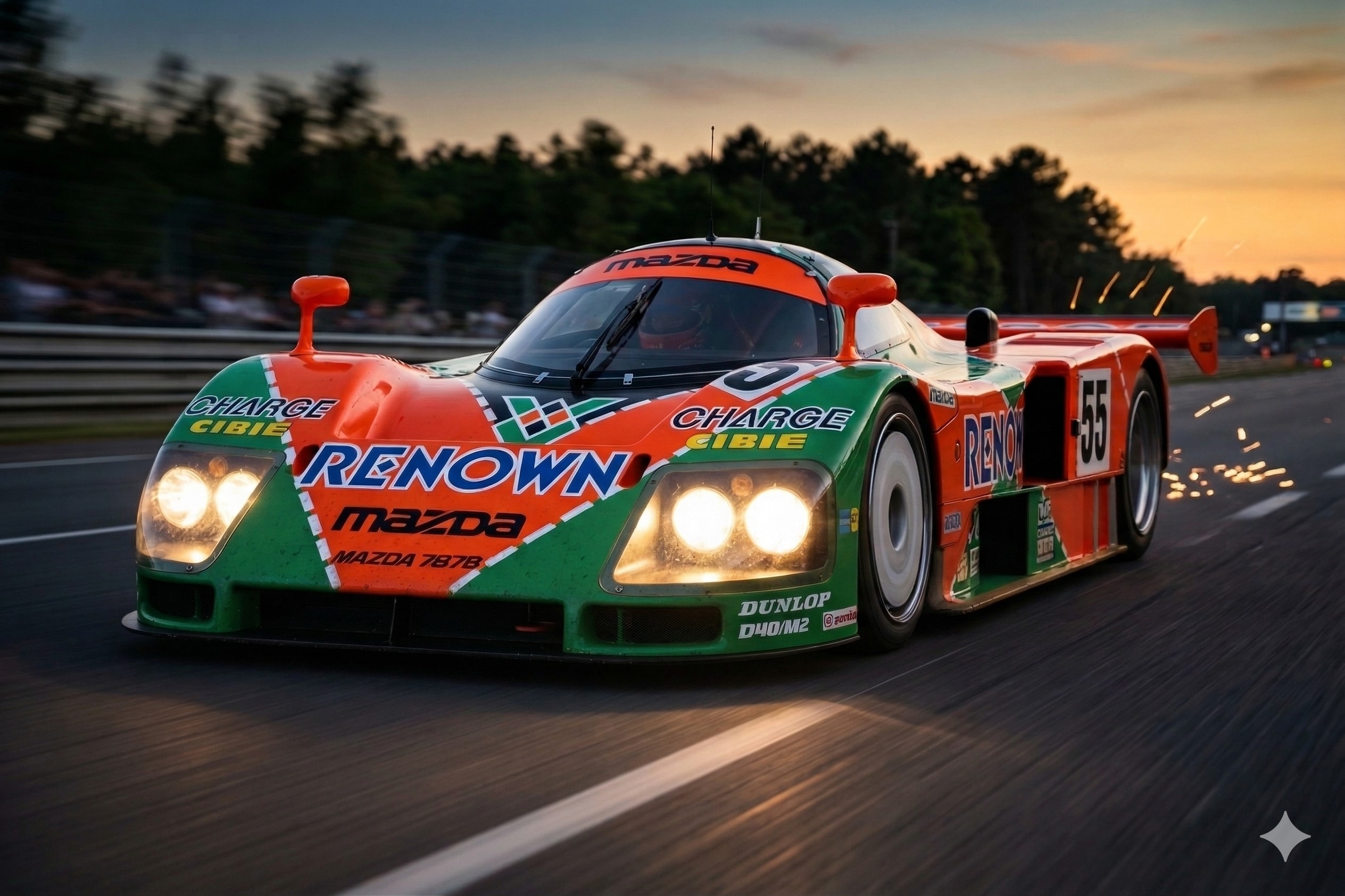 1991年ル・マンを制した55号車 | の人気AIイラスト・グラビア