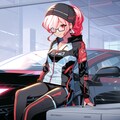 ピンク髪ドライバー 2枚目