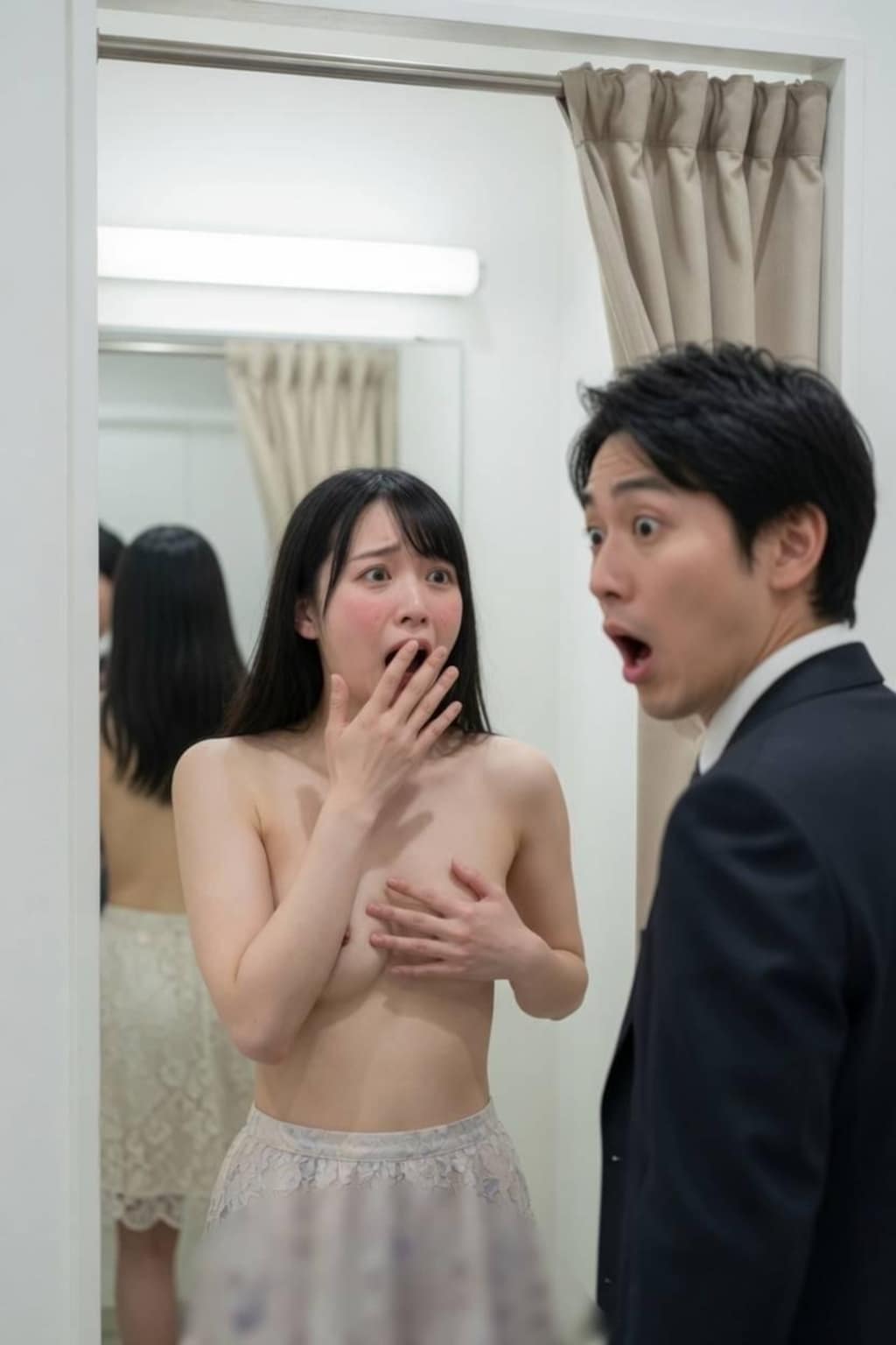 見えそうで見えてる