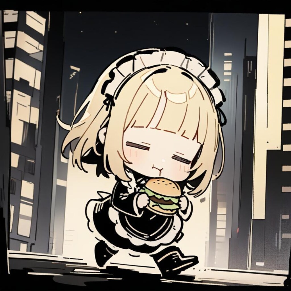 まったりと 深夜にいただく おバーガー🍔✨✨