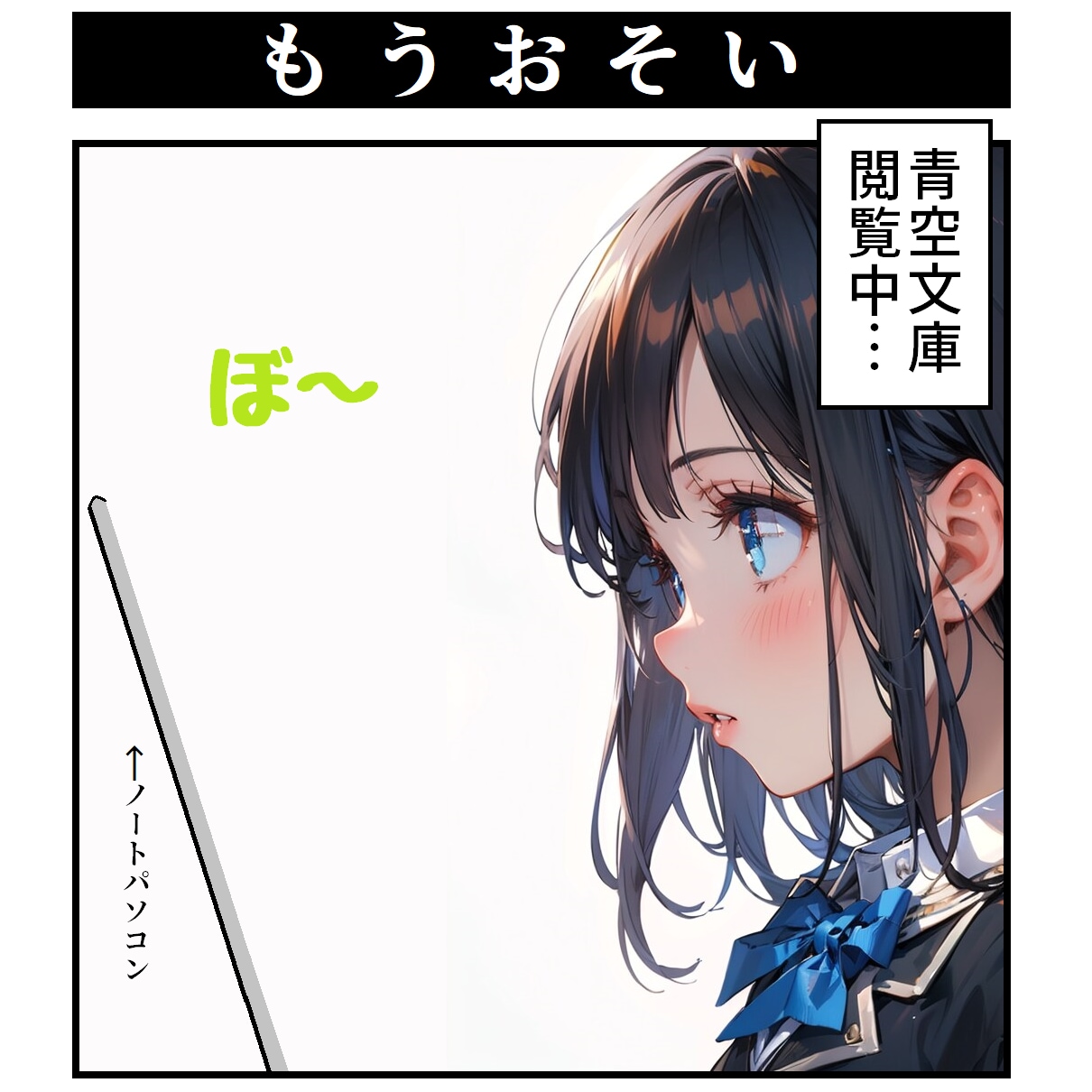 4コマ漫画　もうおそい