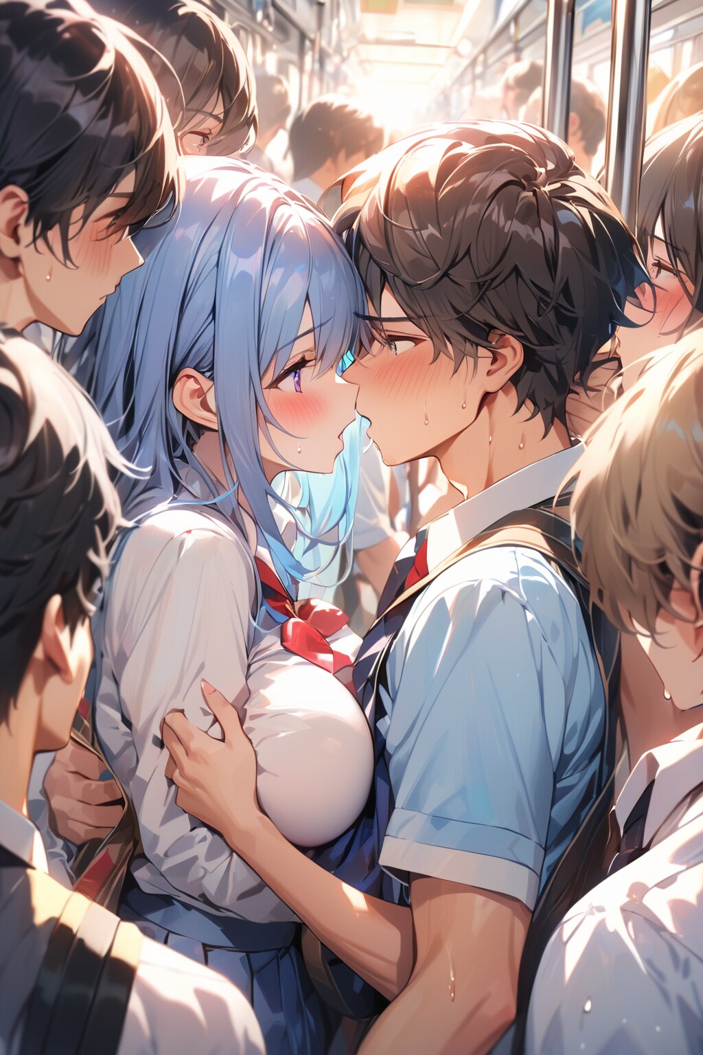 （（き・・・気まずい・・・！））