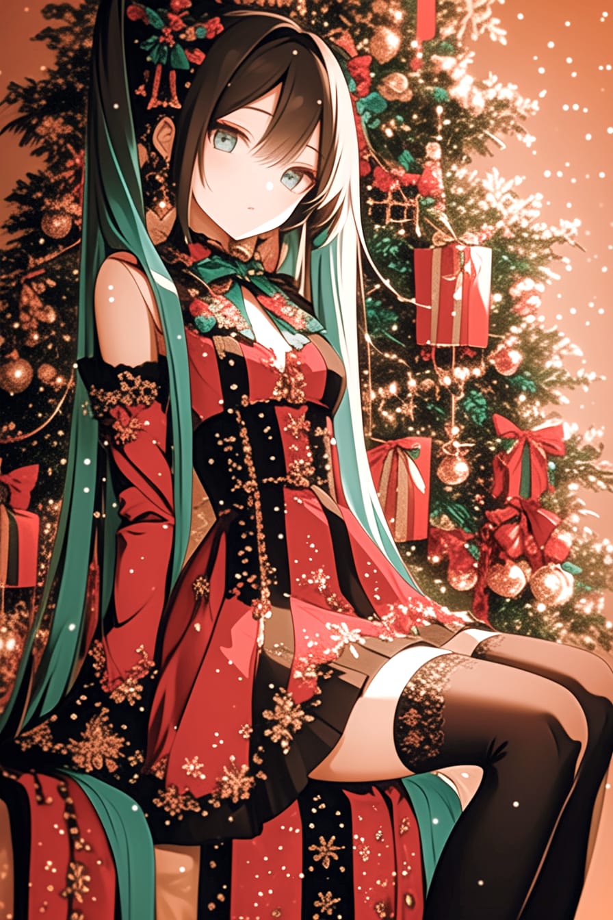サンタガール-03 | の人気AIイラスト・グラビア