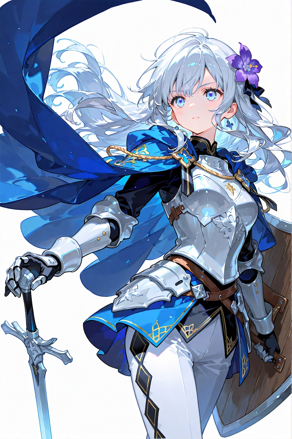 鏡の騎士と夢魔の姫　【誕生日FA・ハイチーズ御礼 for Zangai Scrappedさん】