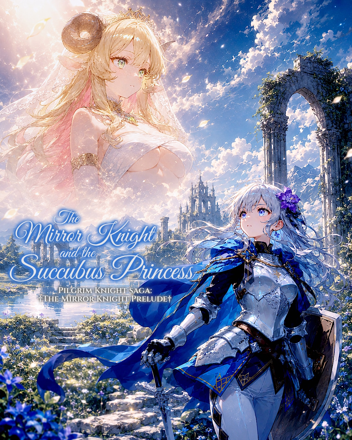 鏡の騎士と夢魔の姫　【誕生日FA・ハイチーズ御礼 for Zangai Scrappedさん】