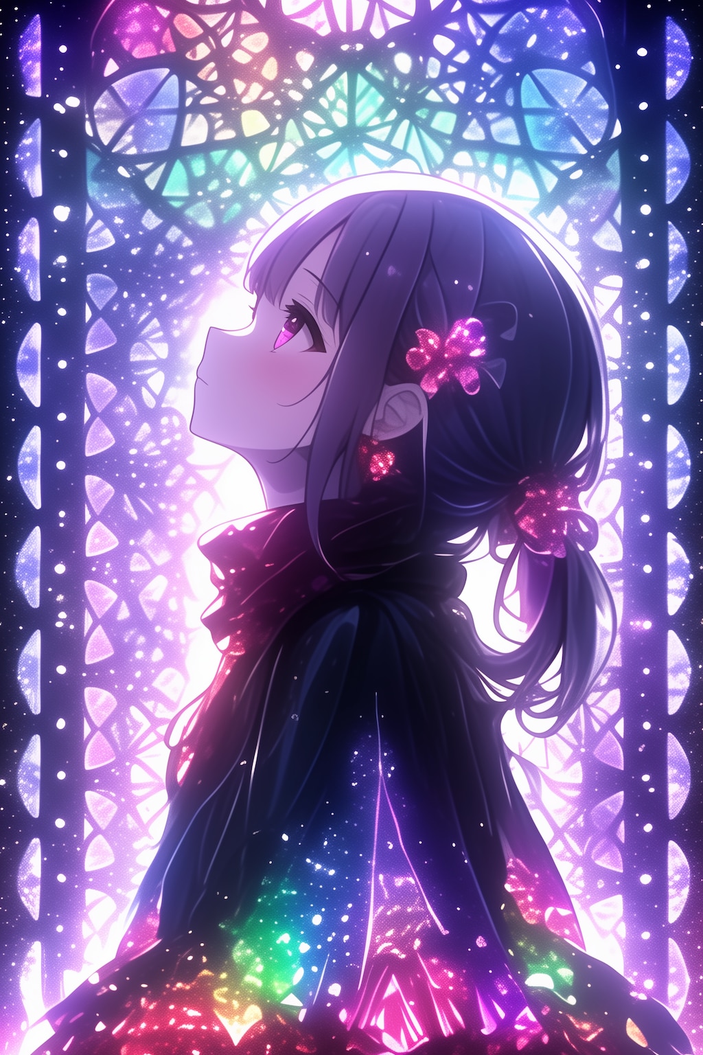 ステンドグラスと透明感