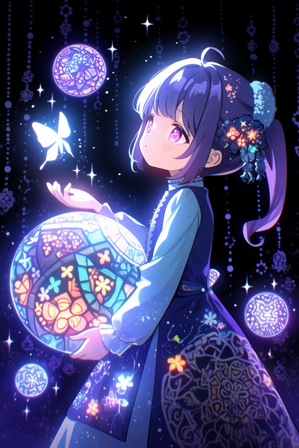 ステンドグラスと透明感