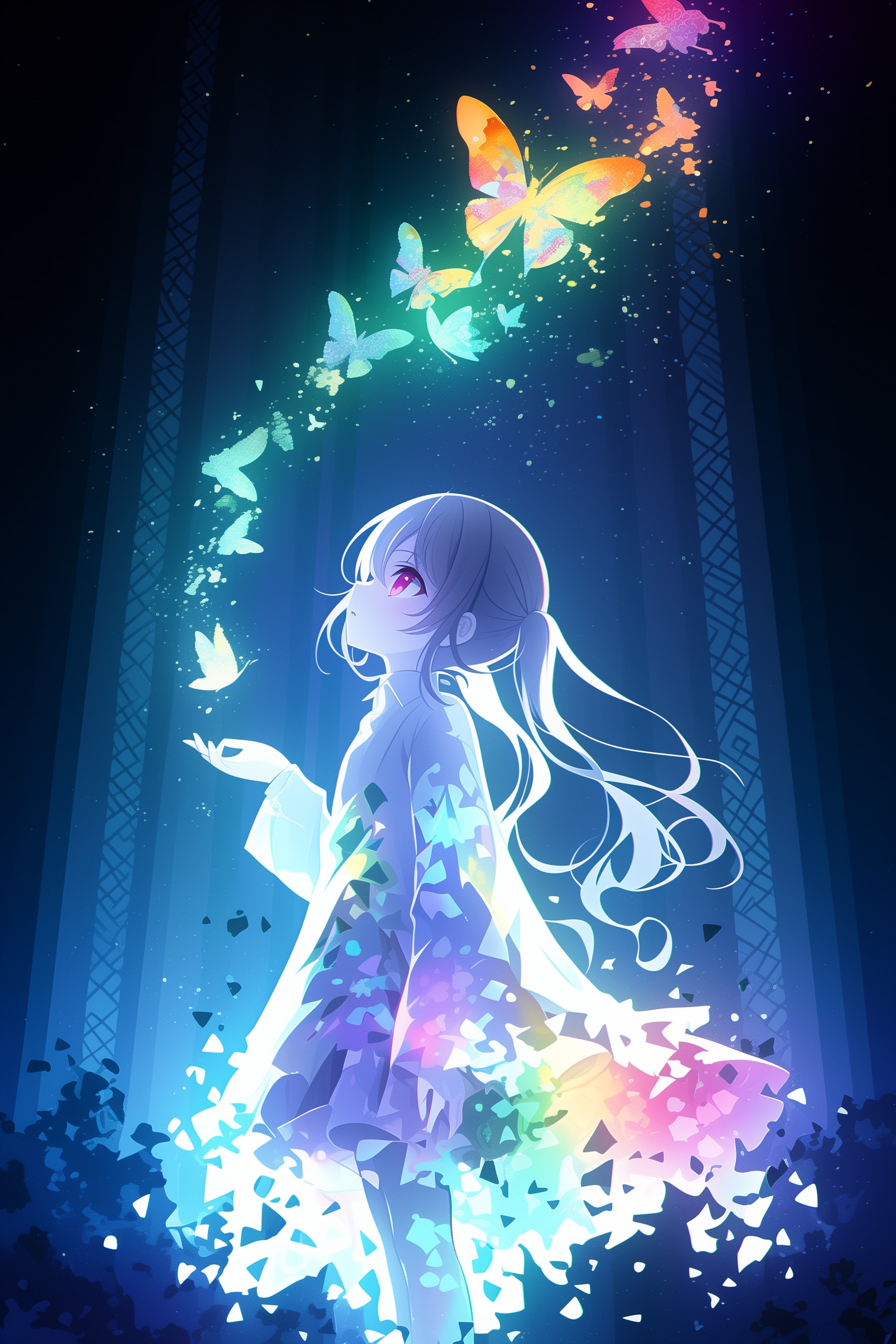 ステンドグラスと透明感 | の人気AIイラスト・グラビア