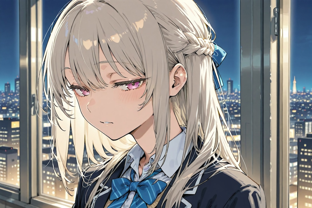 ちちぷい！学ランを着た男が正面を向いてるイラストを生成して！