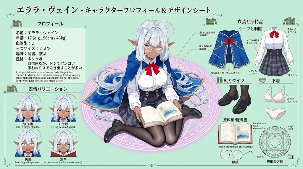 うちの子キャラシート