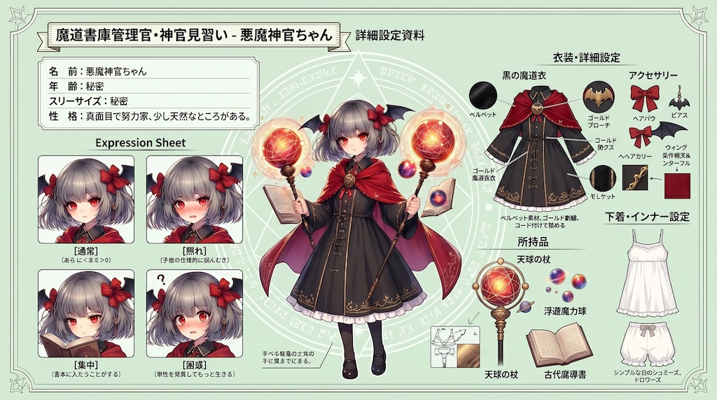 うちの子キャラシート