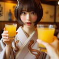 オレンジジュースで乾杯！✨🍻🎶 8枚目