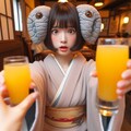 オレンジジュースで乾杯！✨🍻🎶 6枚目