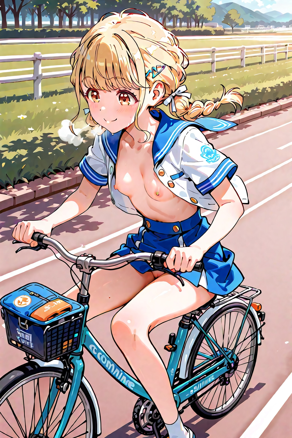 BONSAIで藤田ことね④　自転車通学