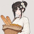 パン🥖を買うおだんごちゃん🍡✨ 4枚目