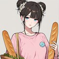 パン🥖を買うおだんごちゃん🍡✨ 3枚目