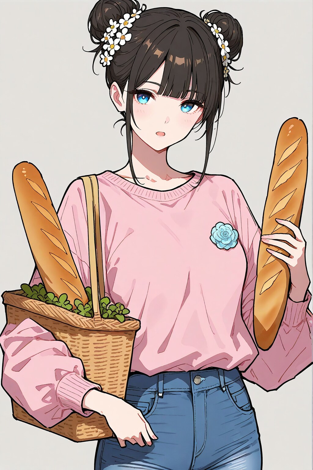 パン🥖を買うおだんごちゃん🍡✨