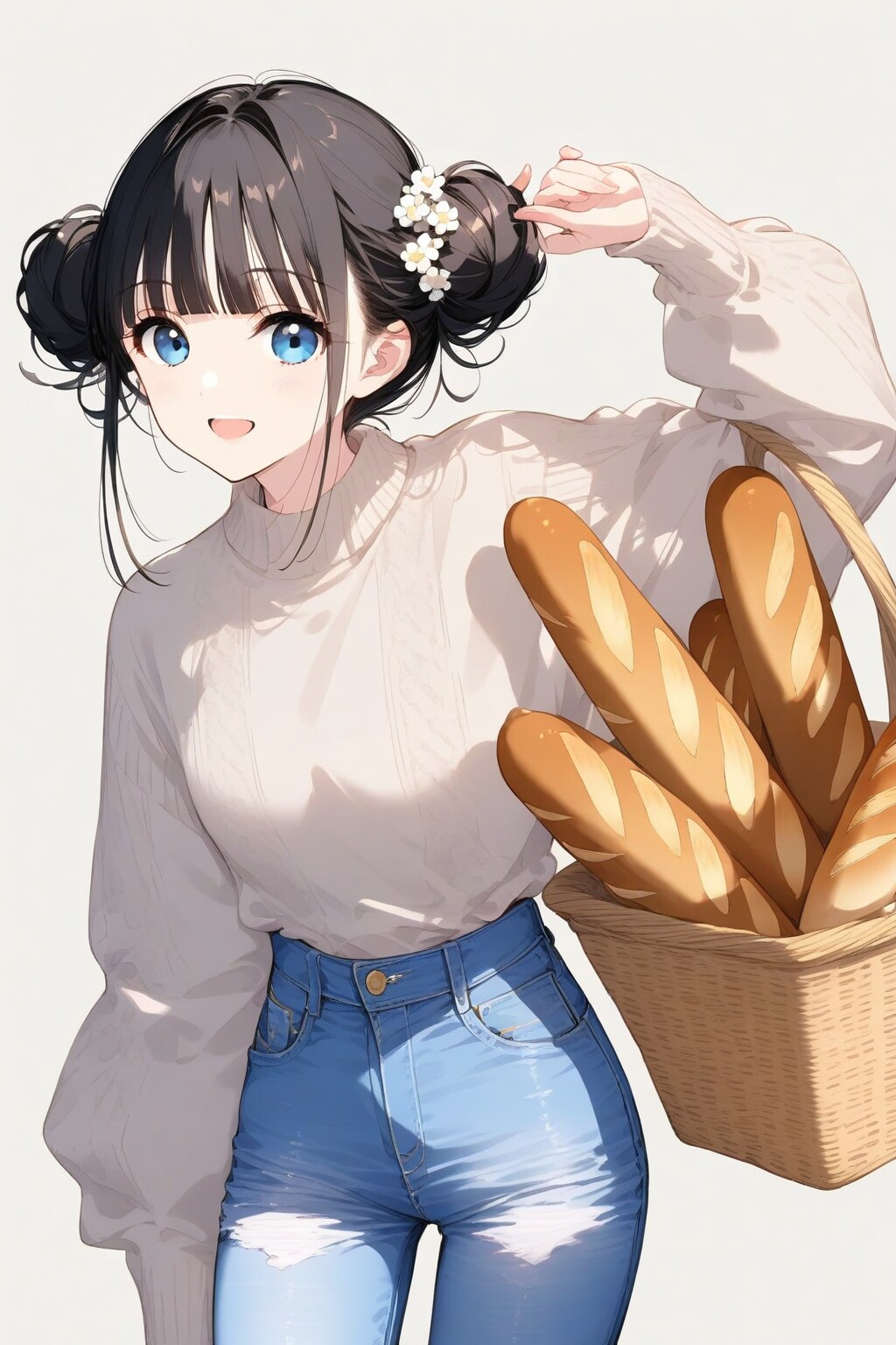 パン🥖を買うおだんごちゃん🍡✨