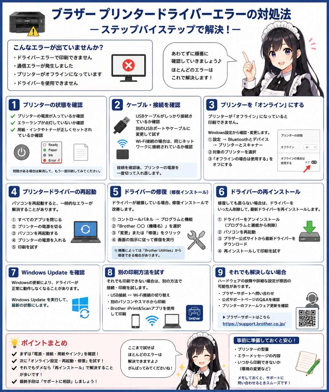 ぷりんたドライバエラーの対処法 | の人気AIイラスト・グラビア