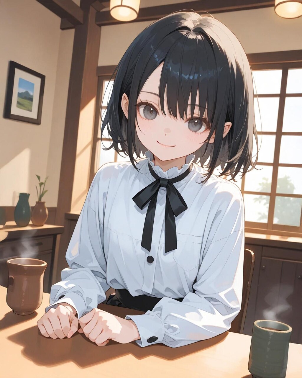 『お茶… あと お品書き全部下さい！』