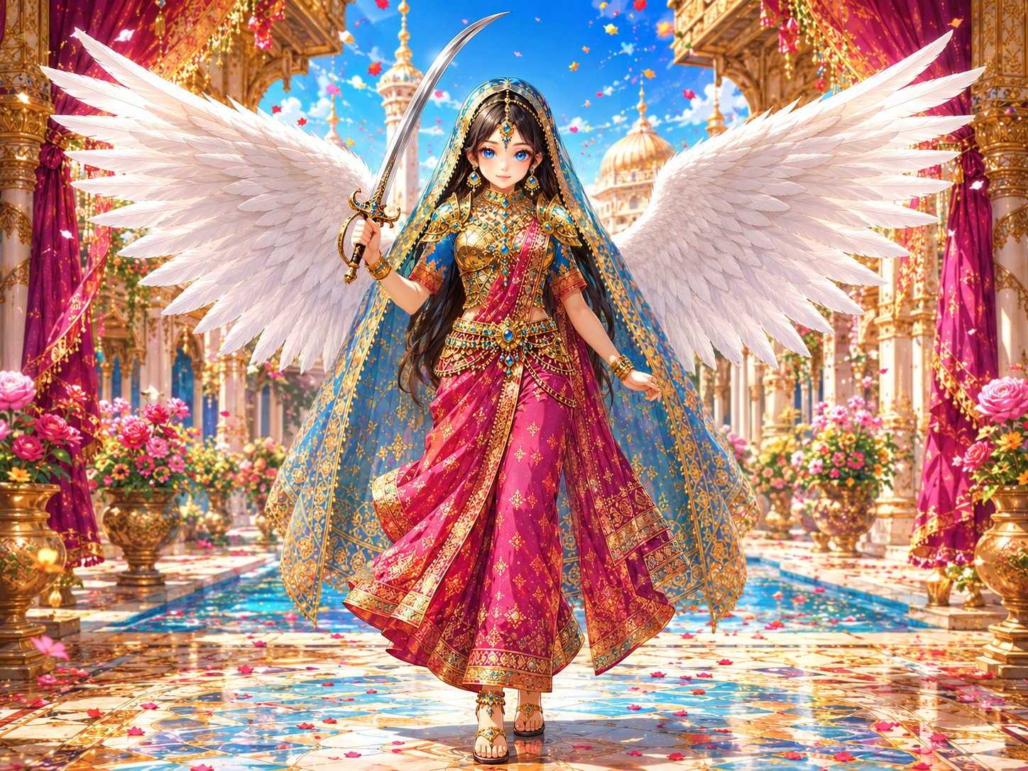 インド風守護天使