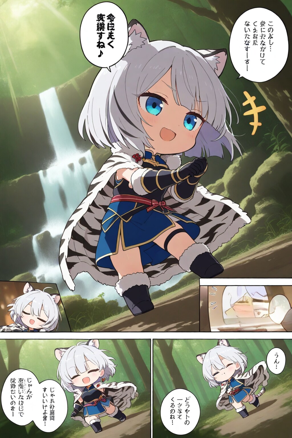 今日はおいしいものが食べたいなー♪(漫画)