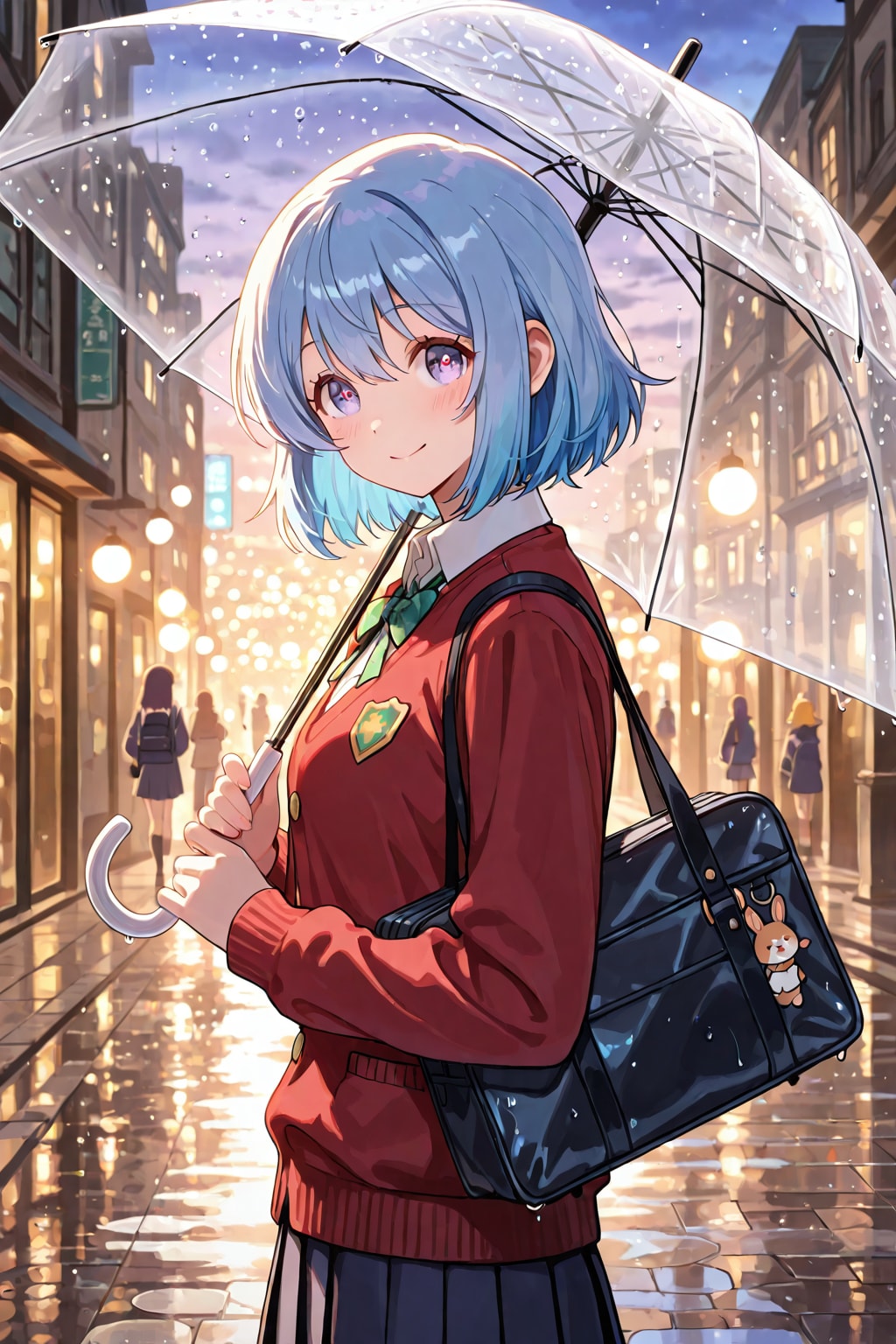 雨降りの彼女