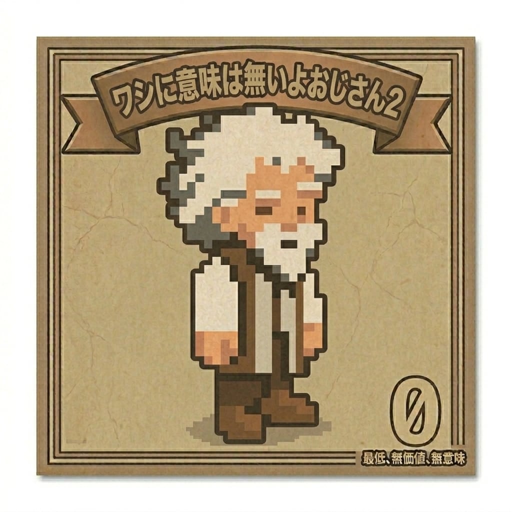 (全2種)意味の無いシール