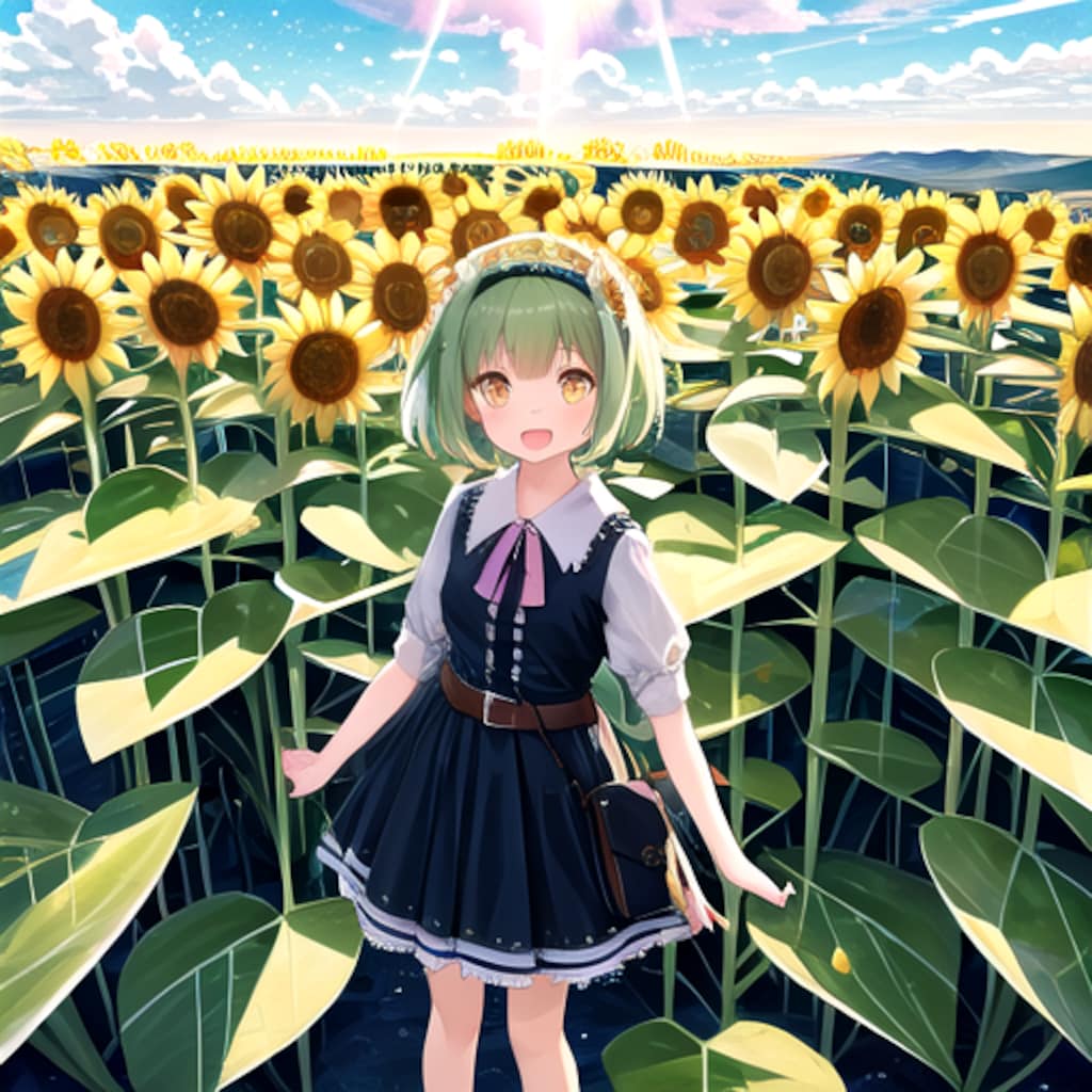 DRAGONの娘はひまわりの下で恋をする?