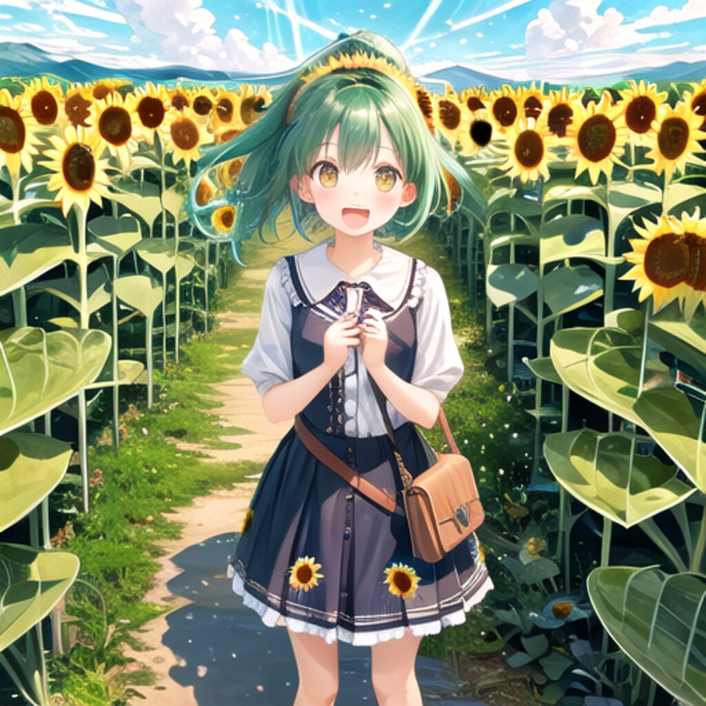 DRAGONの娘はひまわりの下で恋をする?