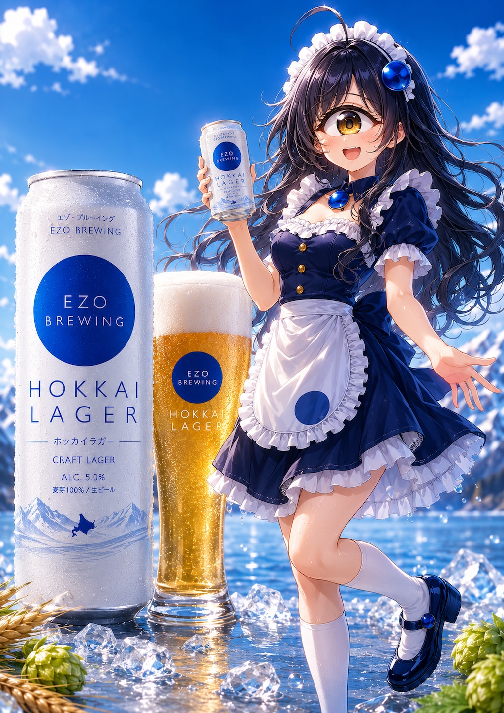 暑い夏へ、ひと口で感じる涼しさを🥰🍺