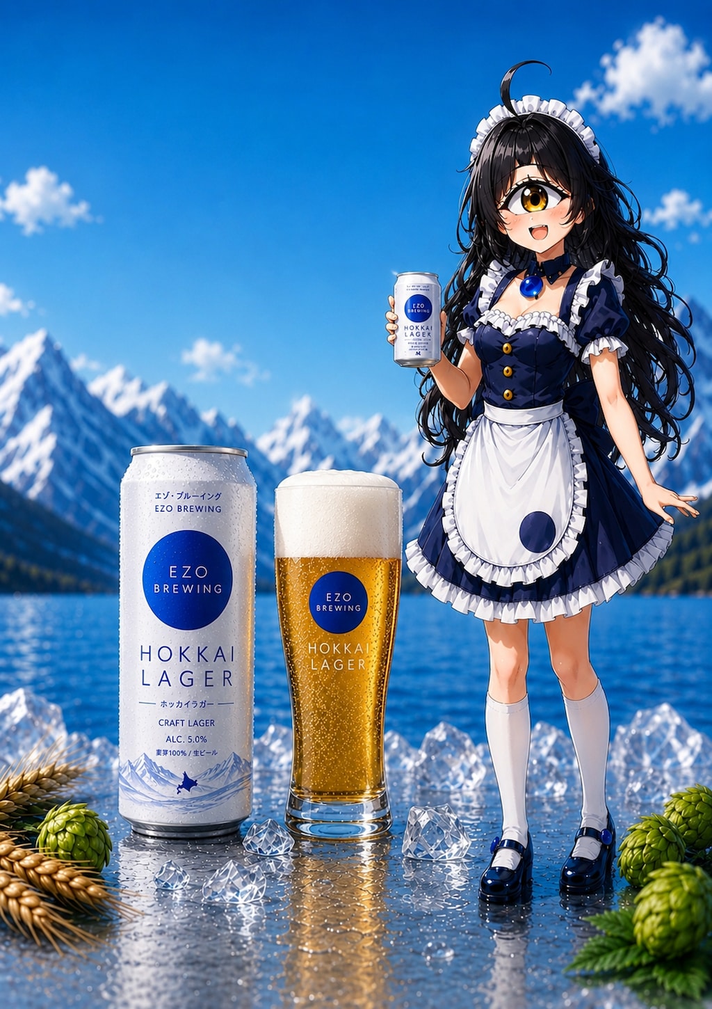 暑い夏へ、ひと口で感じる涼しさを🥰🍺